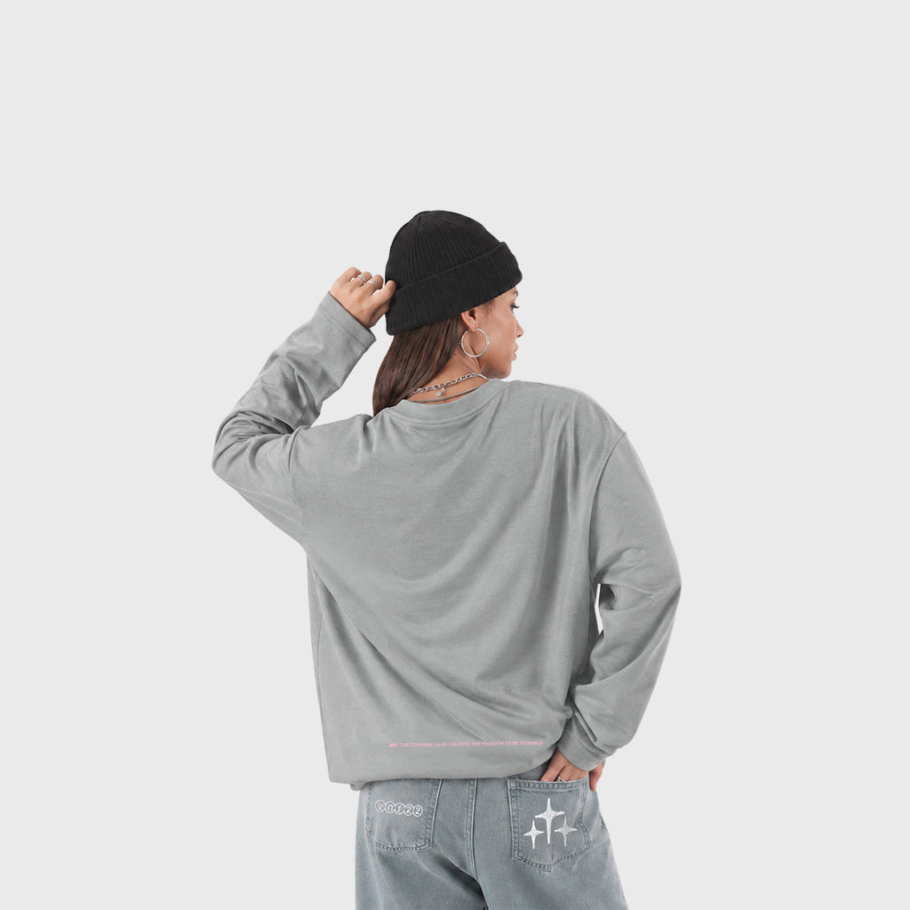 Buzo Be Yourself (Gris Claro)