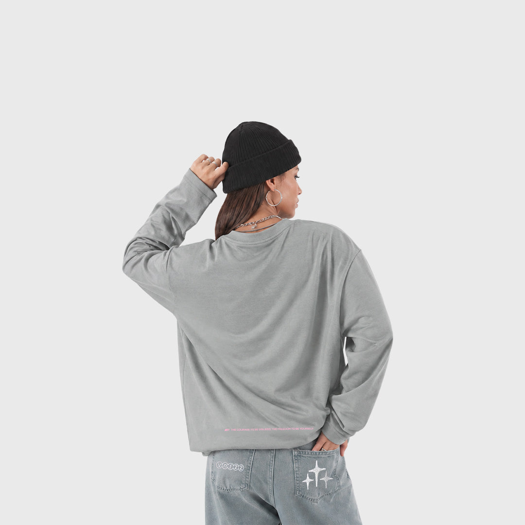 Buzo Be Yourself (Gris Claro)