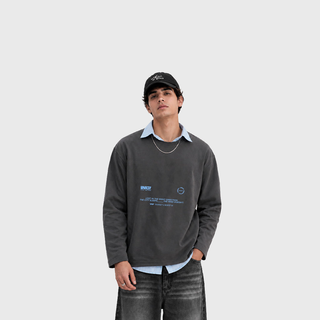 Buzo Be Yourself (Gris Oscuro)