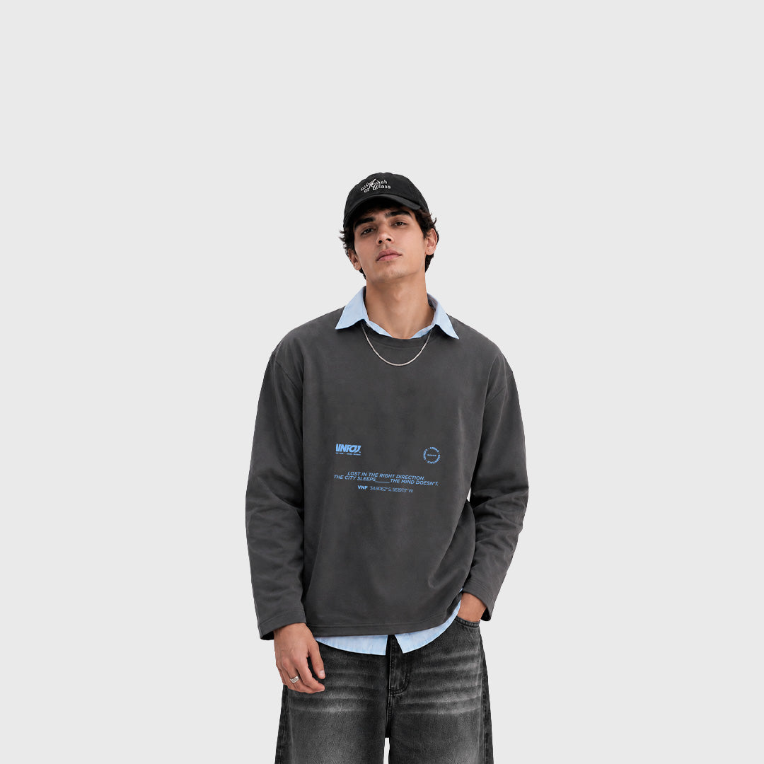 Buzo Be Yourself (Gris Oscuro)