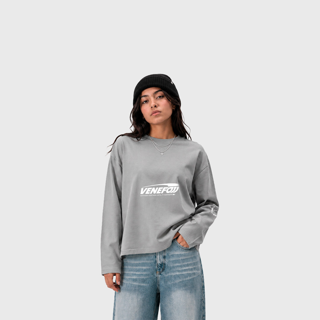 Buzo Venefo Nothing Certain (Gris)