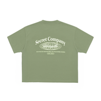 Remera Secret (Oversize) (Verde)
