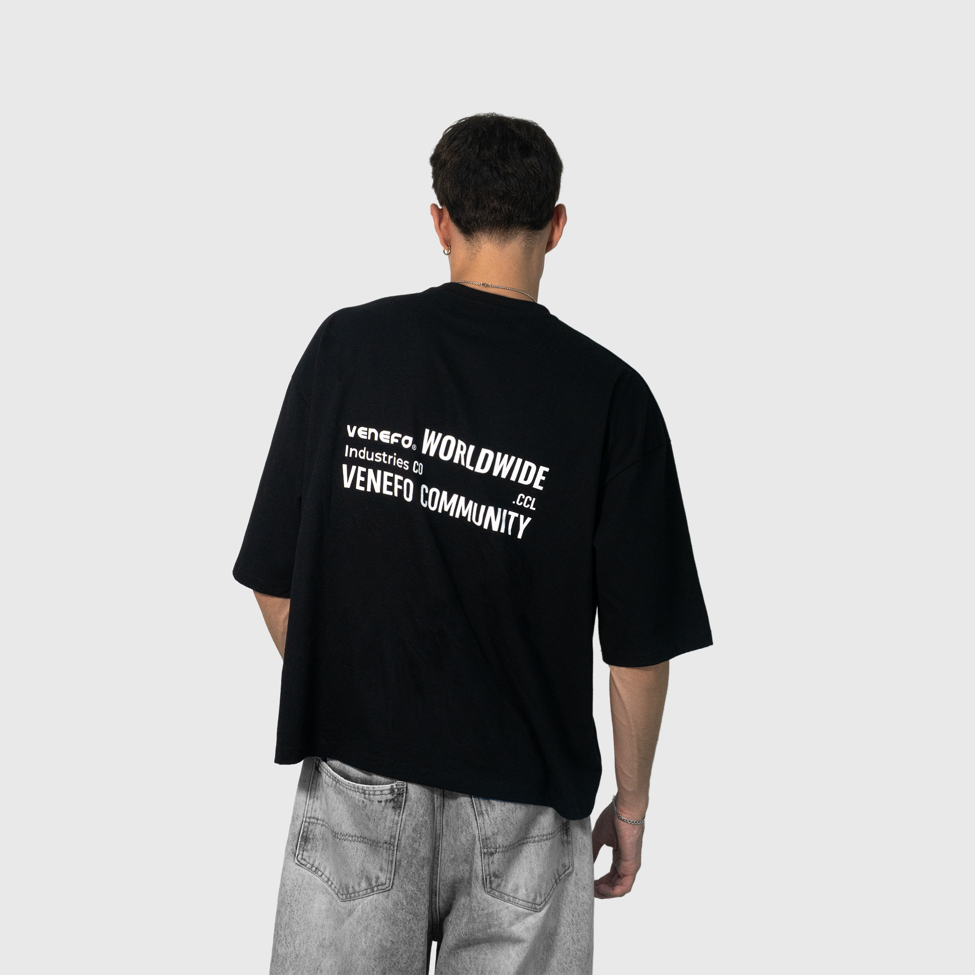 Remera VENEFO .CCL (Oversize) (Negra)