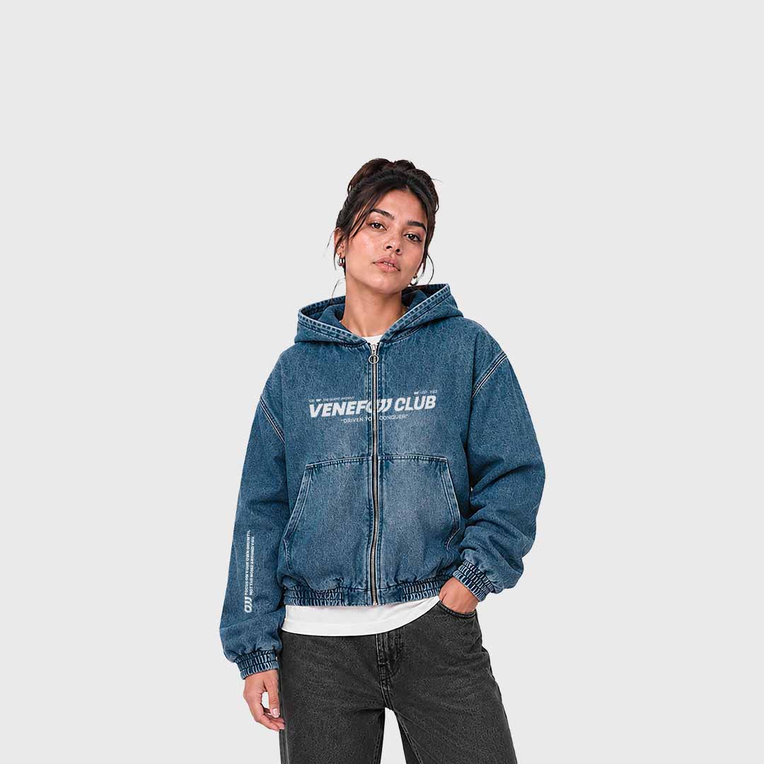 Campera de Jean Conquer (Denim) (Collection 04)