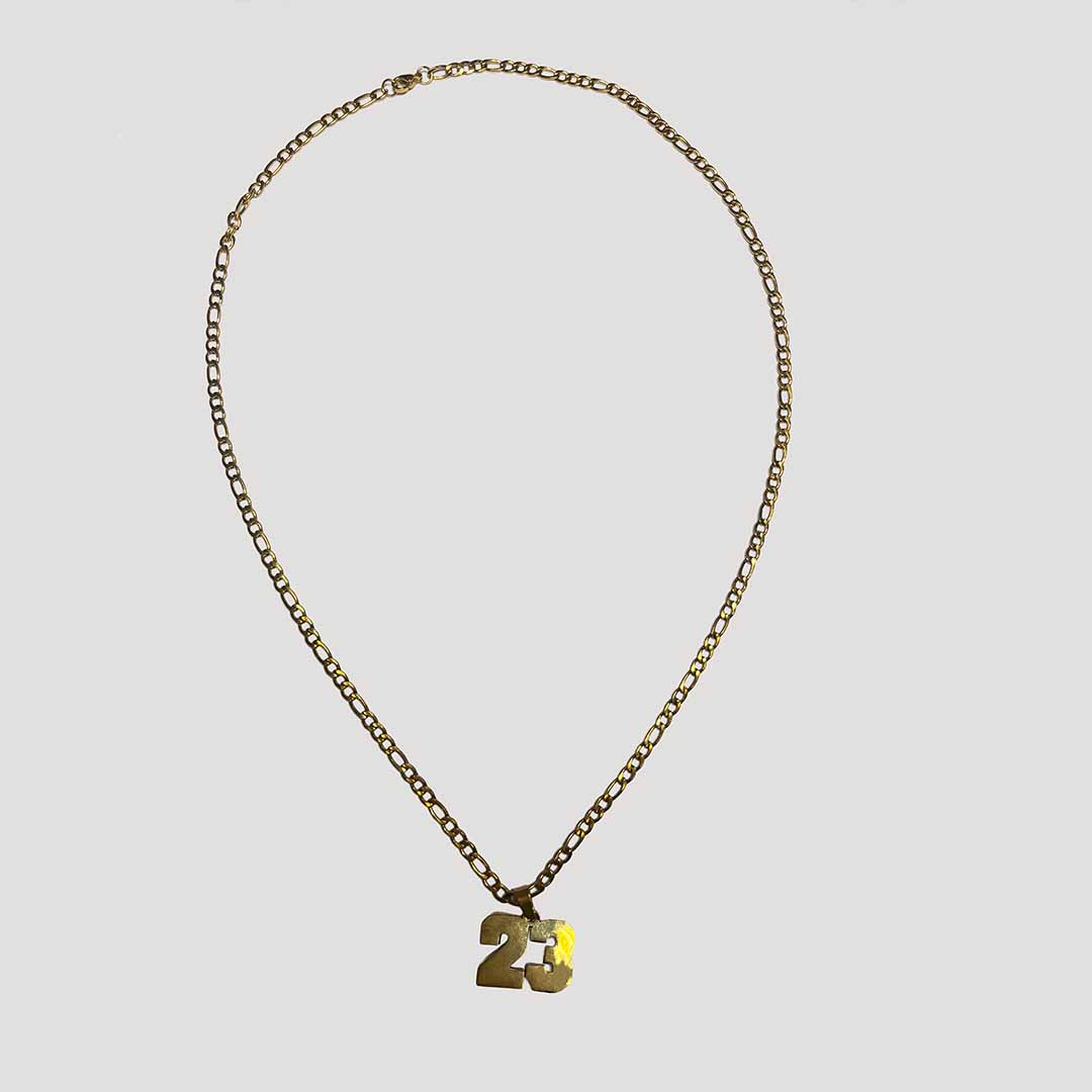 Collar 23 Acero Gold