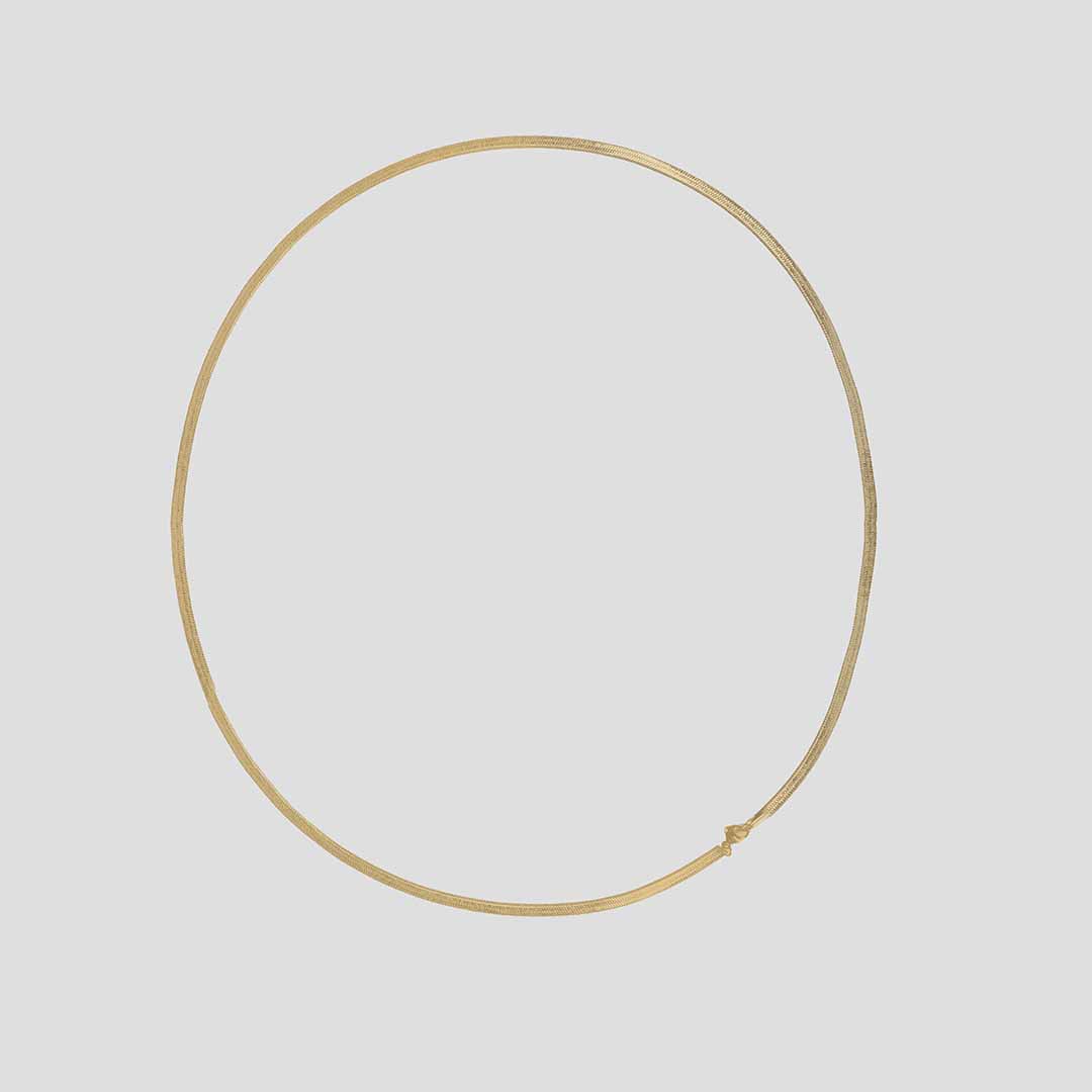 Collar Serpiente Acero