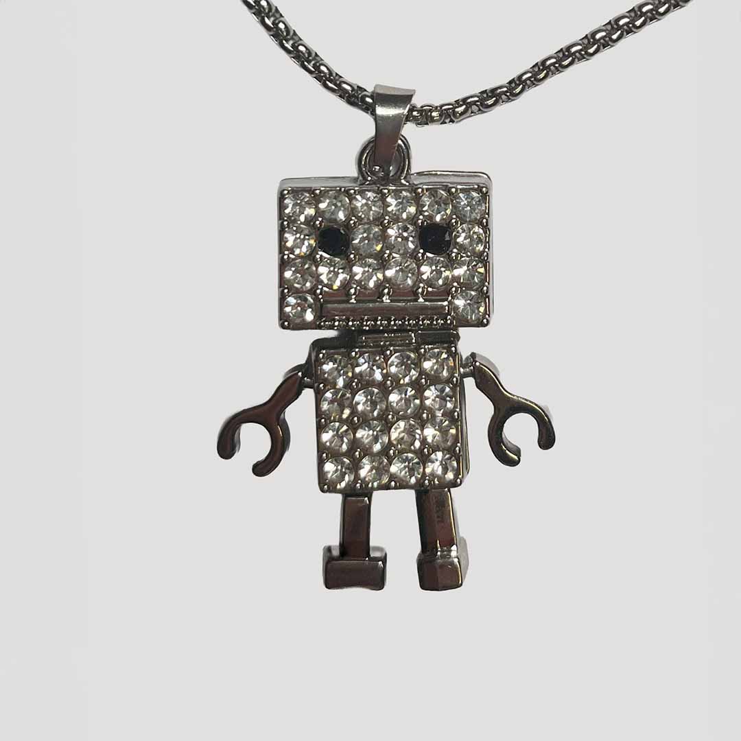 Collar de Acero Brillante