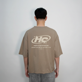 Remera Hc (Oversize) (Beige)