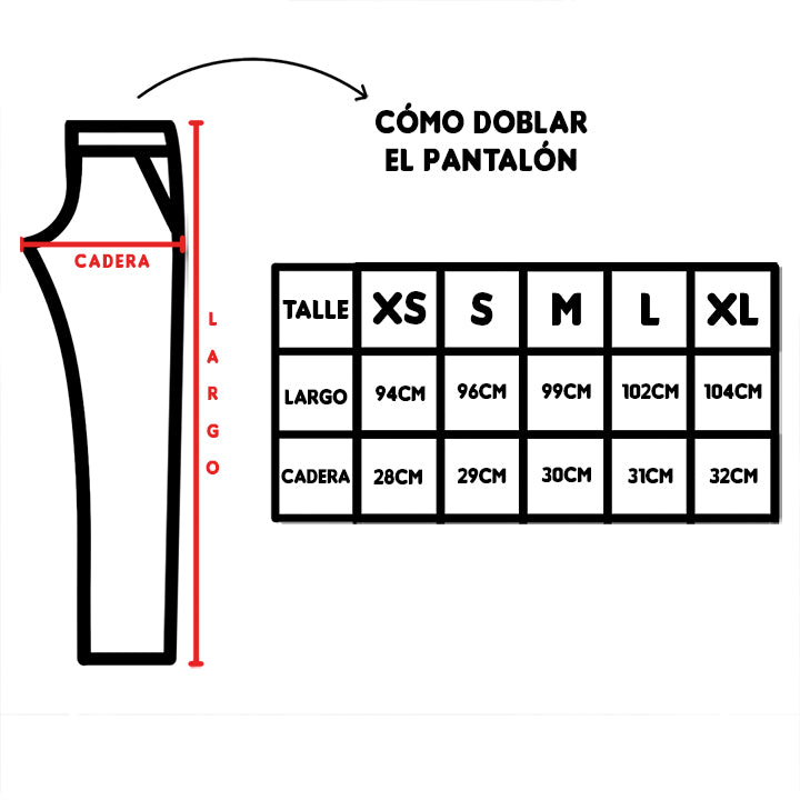 Pantalón Cargo Negro I