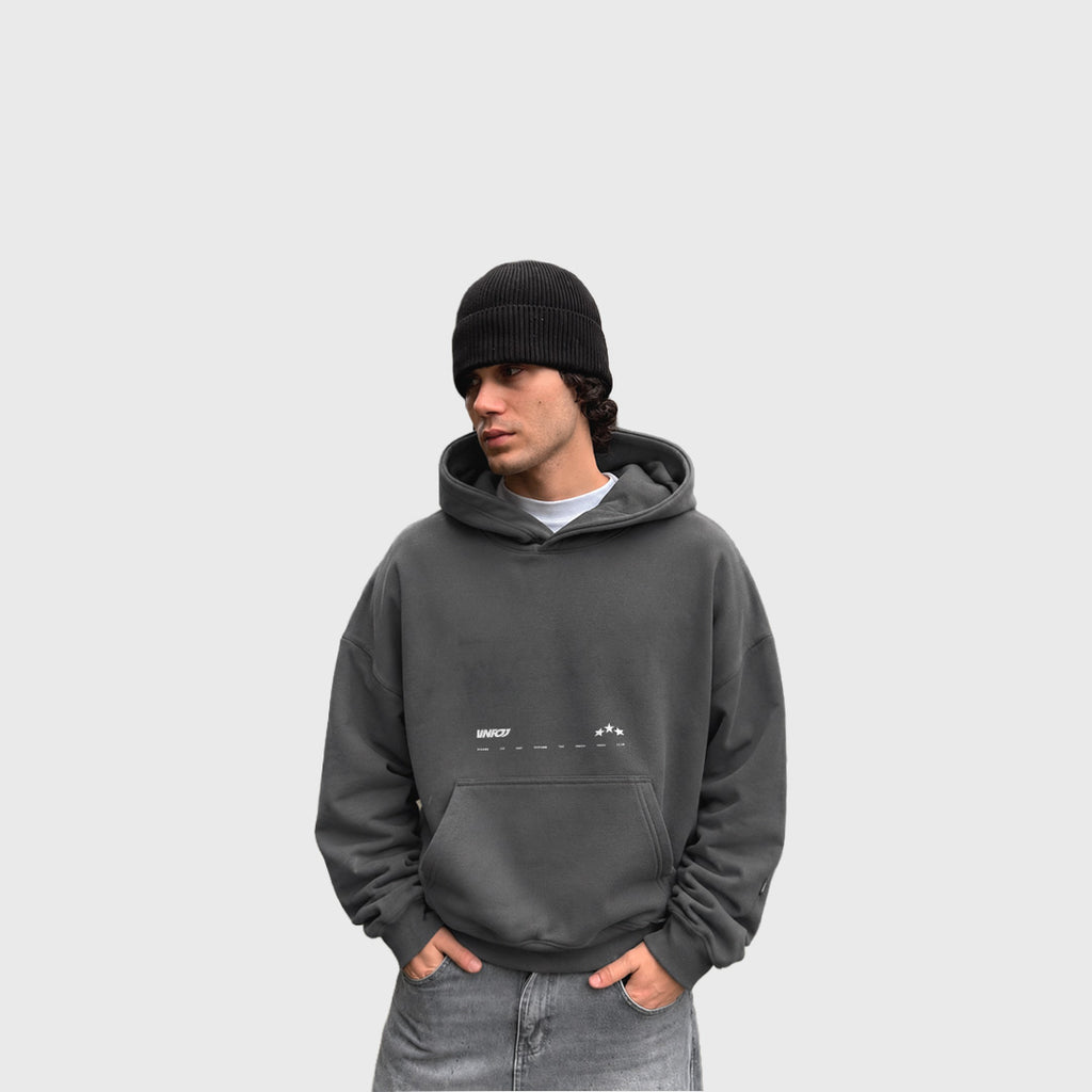 Hoodie Barcode (Gris)