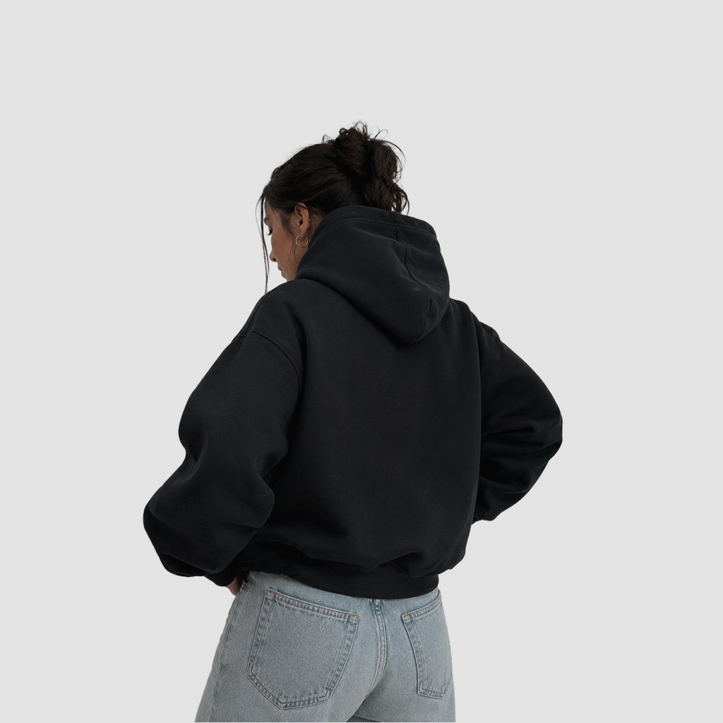 Hoodie Clásico (Negro)