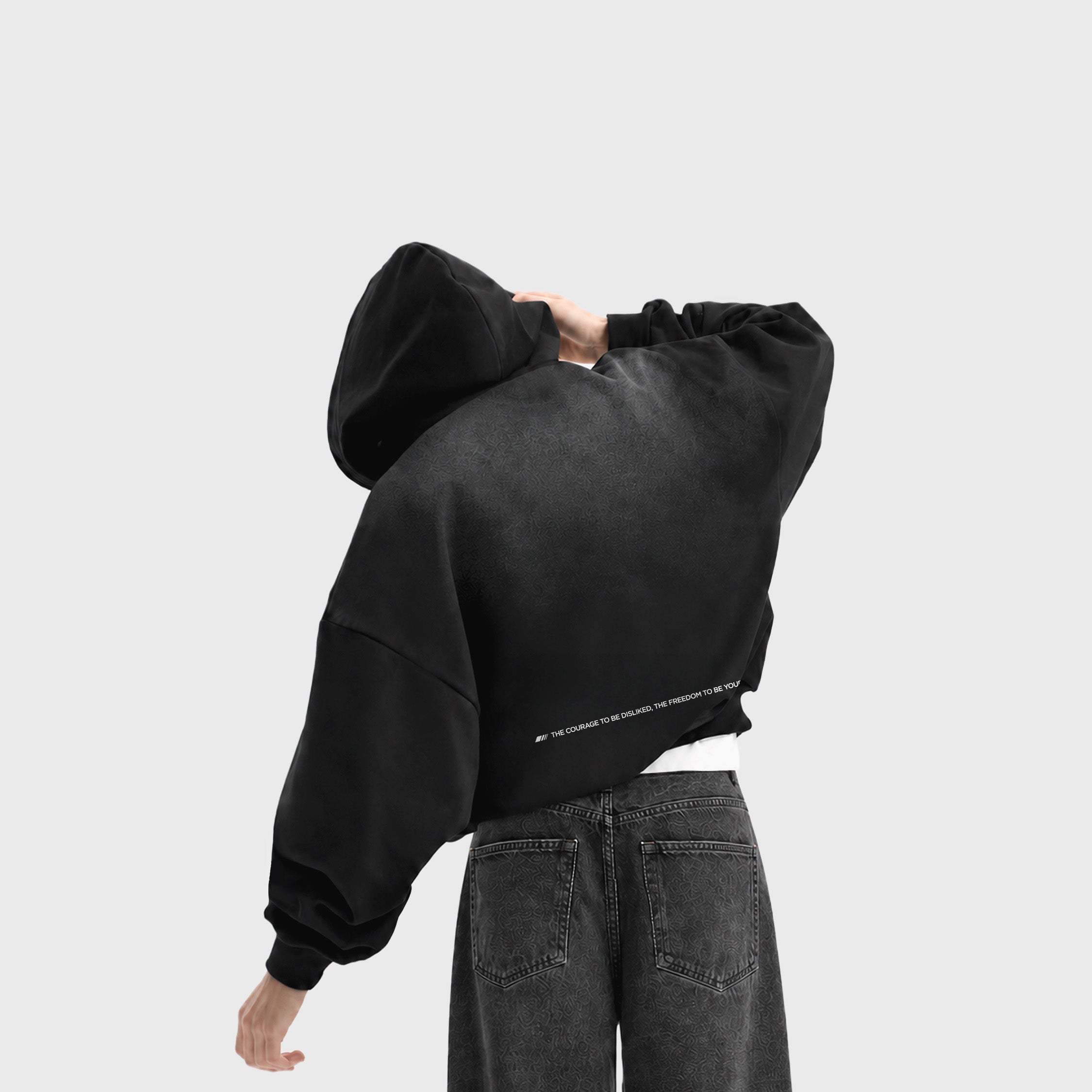 Hoodie Chaos (Negro)