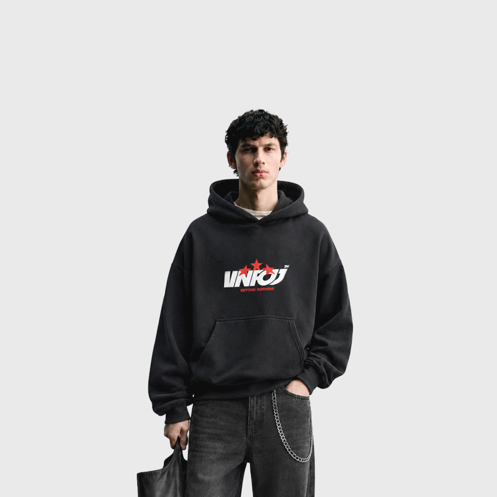 Hoodie VNFO Stars (Negro)