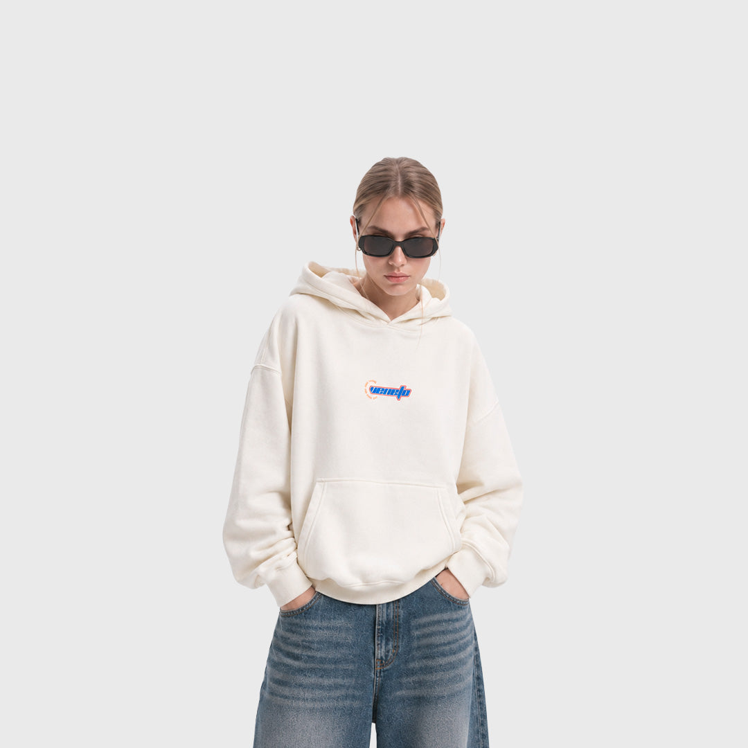 Hoodie Venefo Essentials (Blanco)