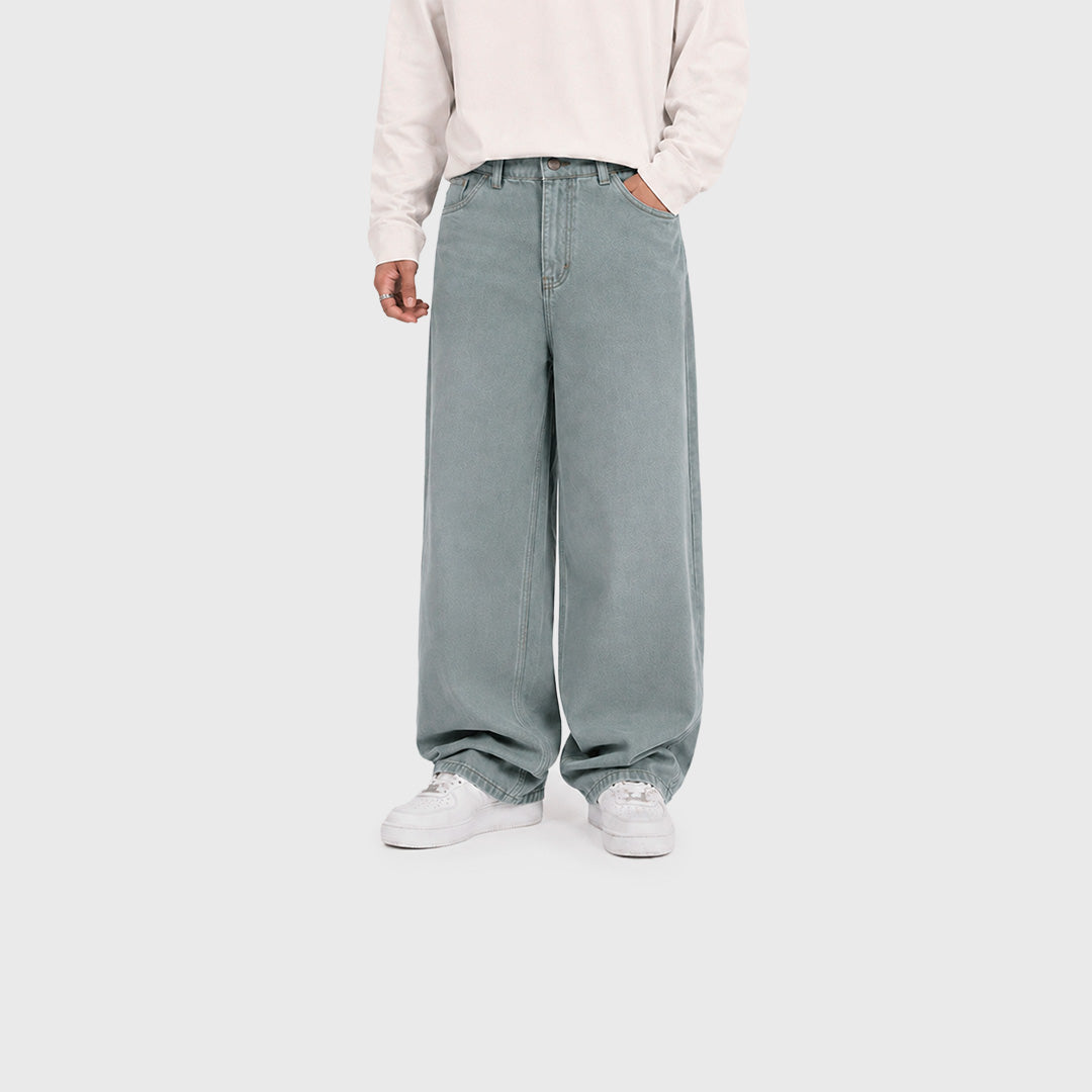 Jean Baggy Gris Triple Star (Collection 04)