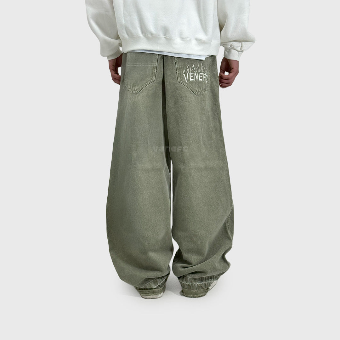 Jean Ultra Baggy Green I