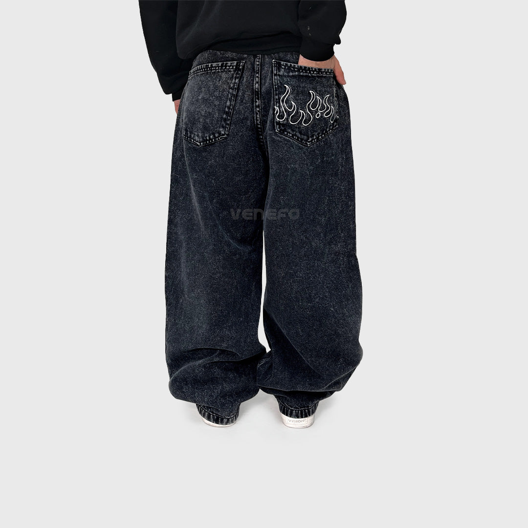Jean Ultra Baggy Negro XI