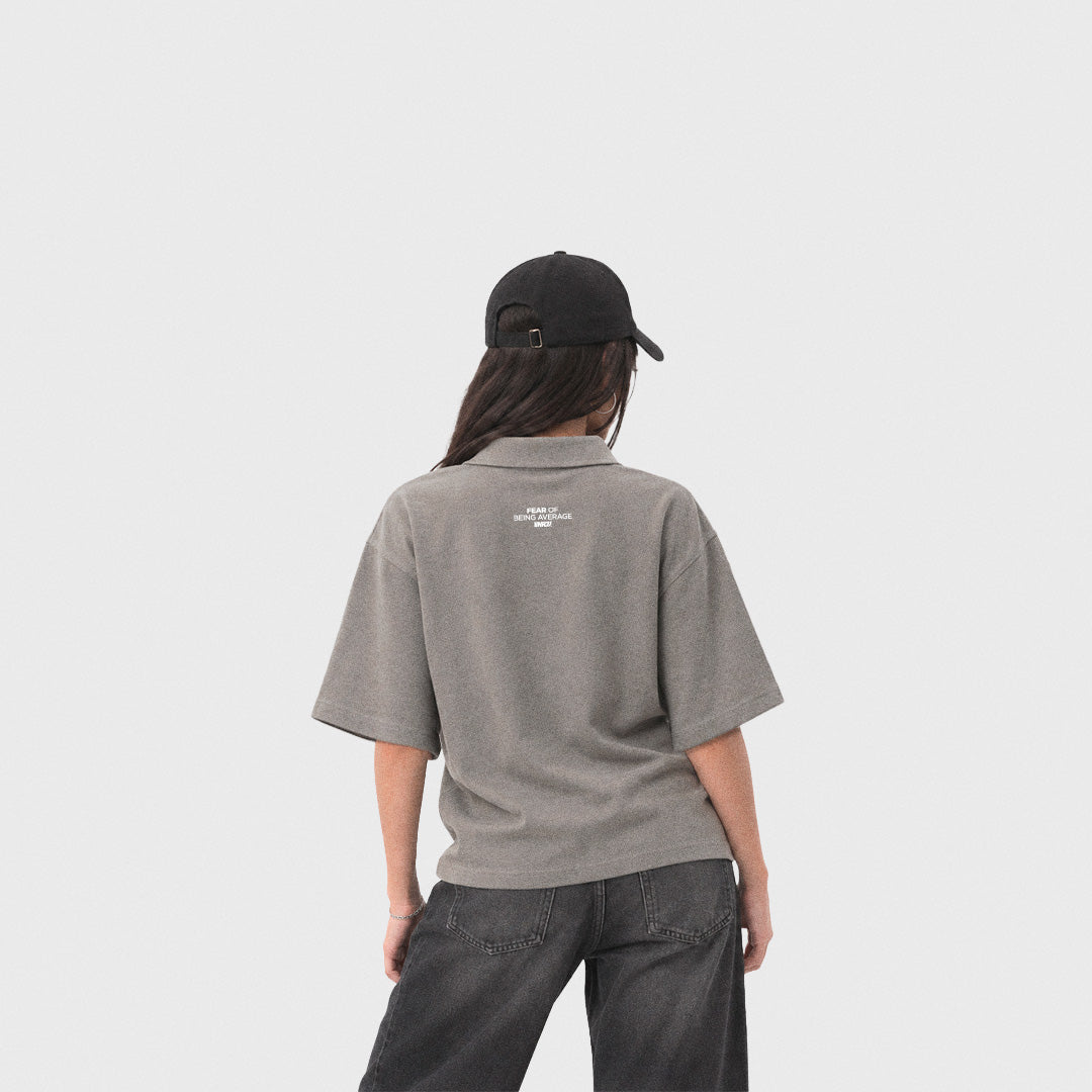 Polo Not Average (Gris Claro)