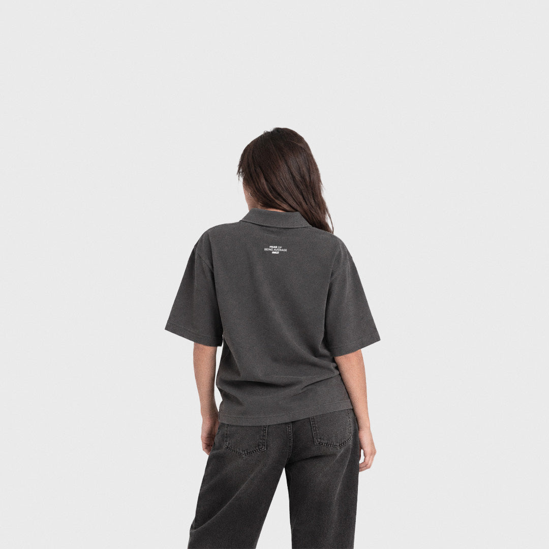 Polo Not Average (Gris Oscuro)