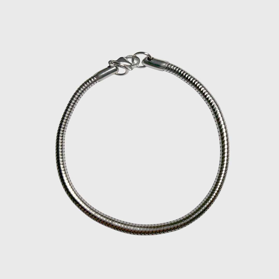 Pulsera Cordon Fino Acero