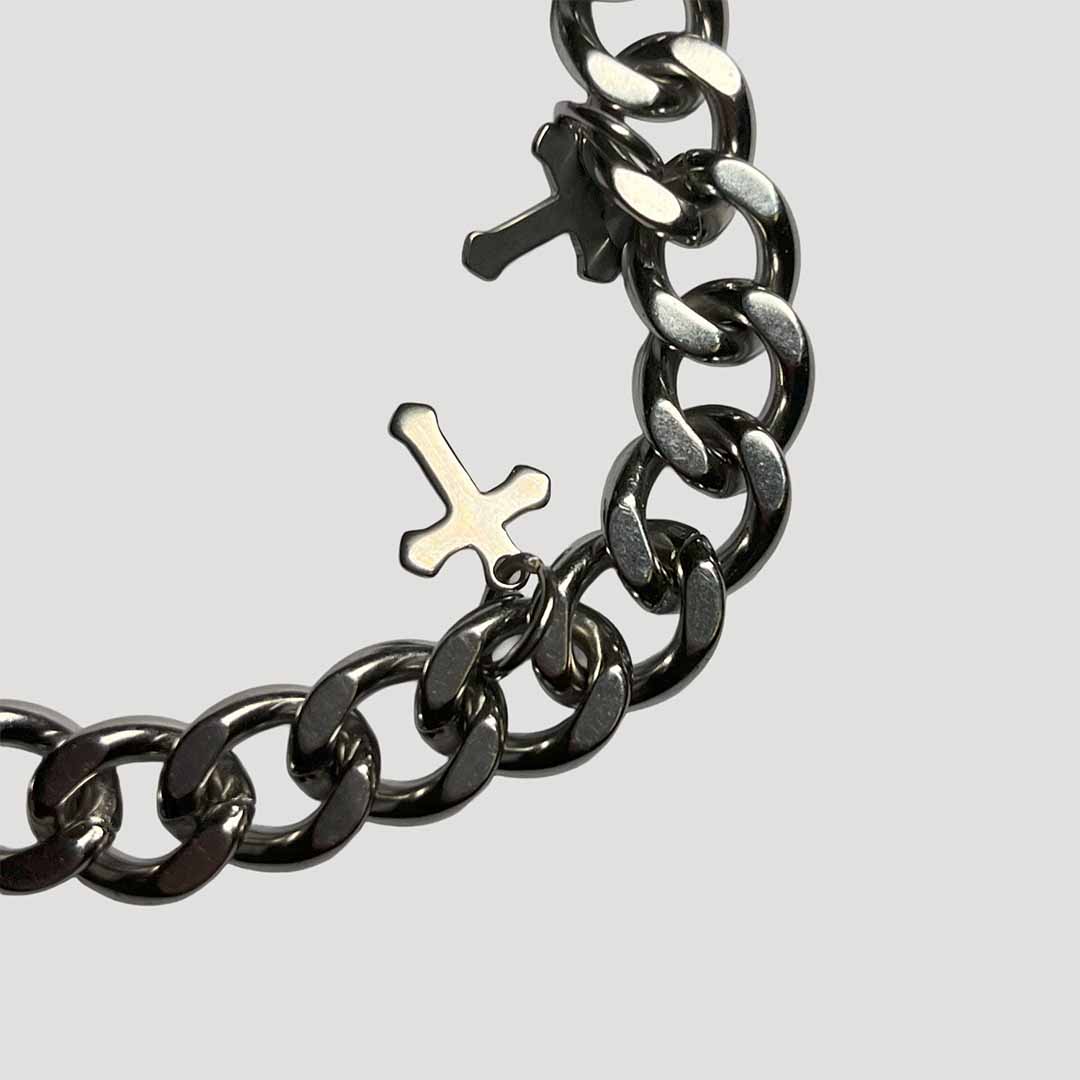 Pulsera Rosarios Acero