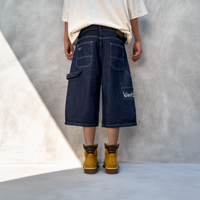 Bermuda Baggy Raw Denim I