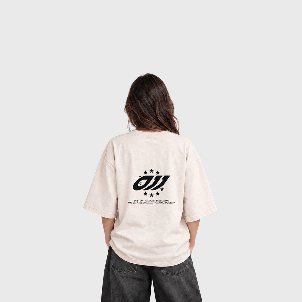 Remera Not Disturb (Beige)
