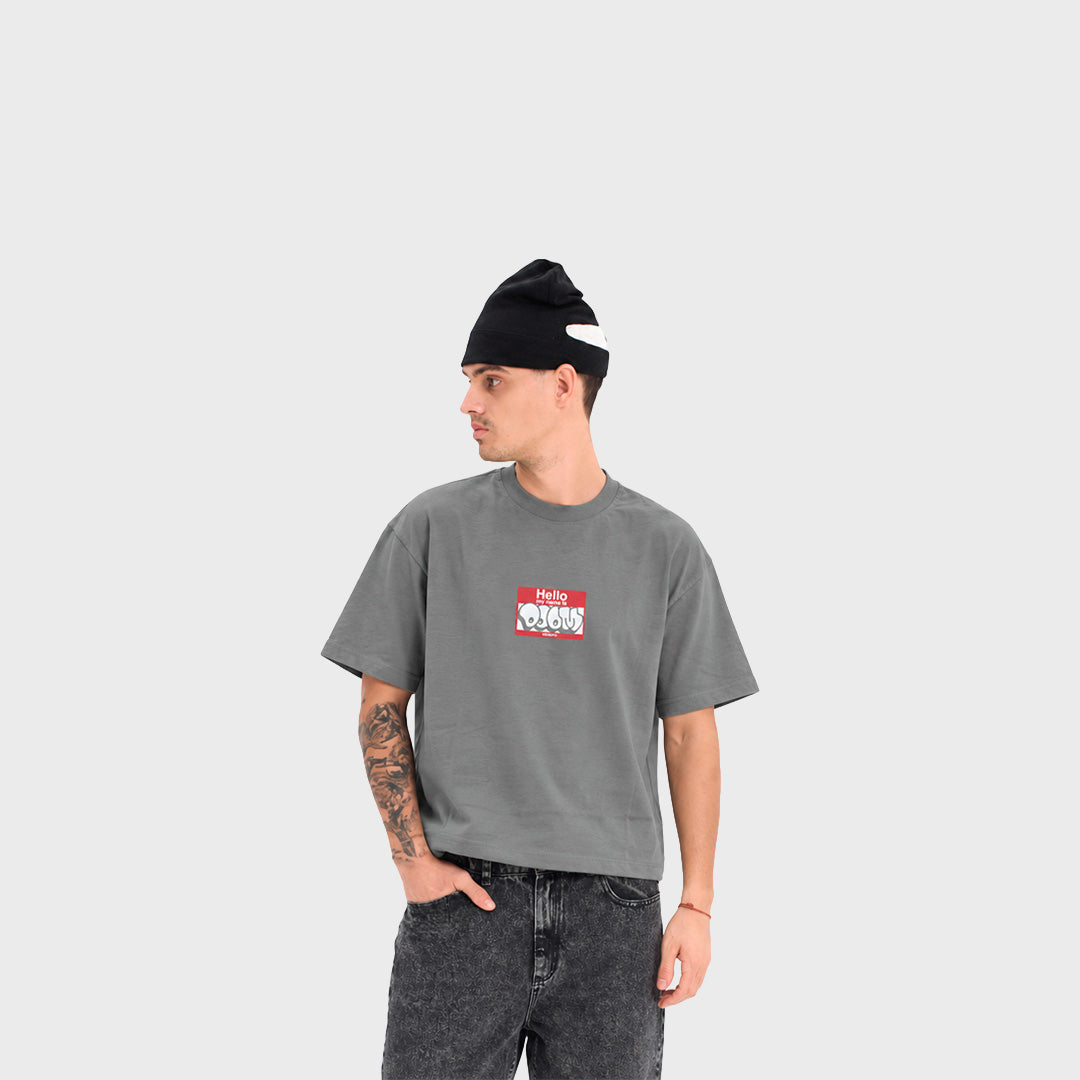 Remera Doom (Gris)