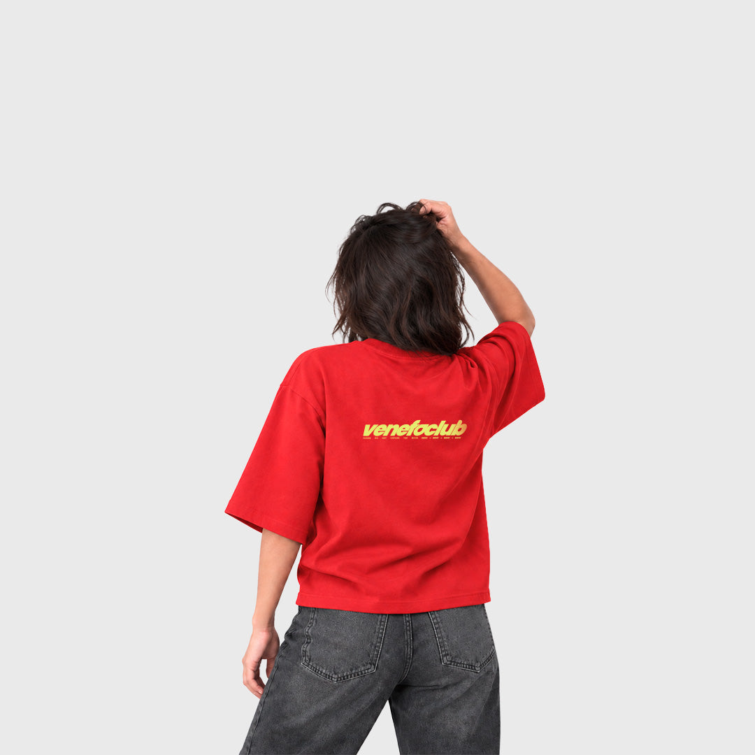 Remera Respect The Mood (Roja)