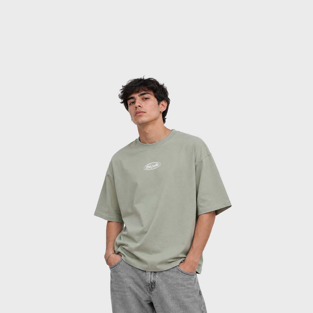 Remera Secret (Oversize) (Verde)