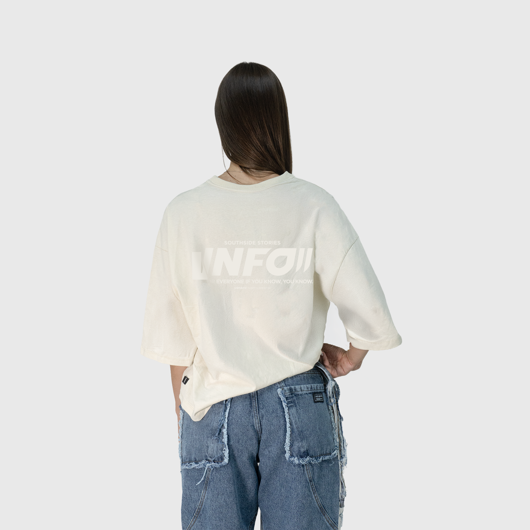 Remera VNFO (Oversize) (Beige)