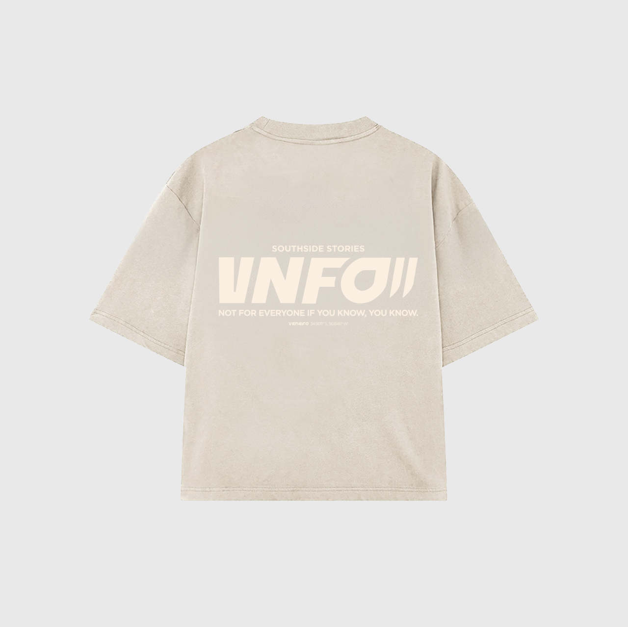 Remera VNFO (Oversize) (Beige)