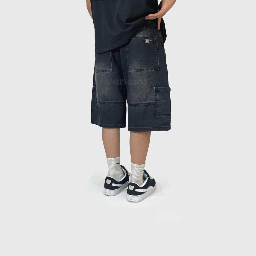 Bermuda Baggy Negra IX