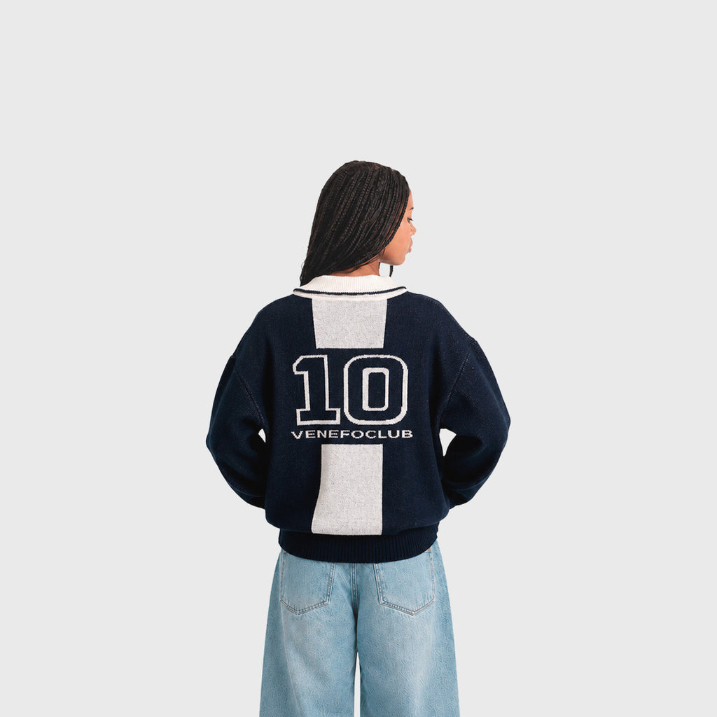 Sweater Polo VenefoClub10 (Collection 04) (Azul Marino)