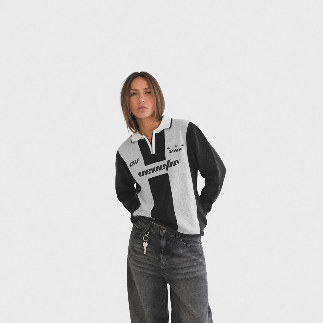 Sweater Polo VenefoClub10 (Collection 04) (Negro)