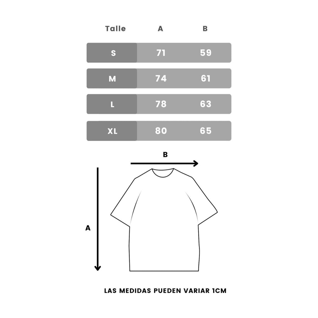 Remera Never Stop (Oversize)