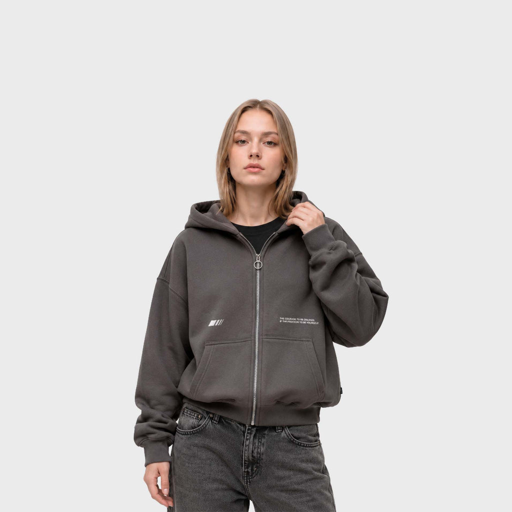 Zip Hoodie VenefoClub (Gris)