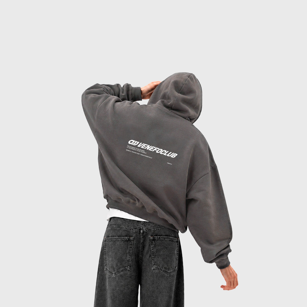 Zip Hoodie VenefoClub (Gris)