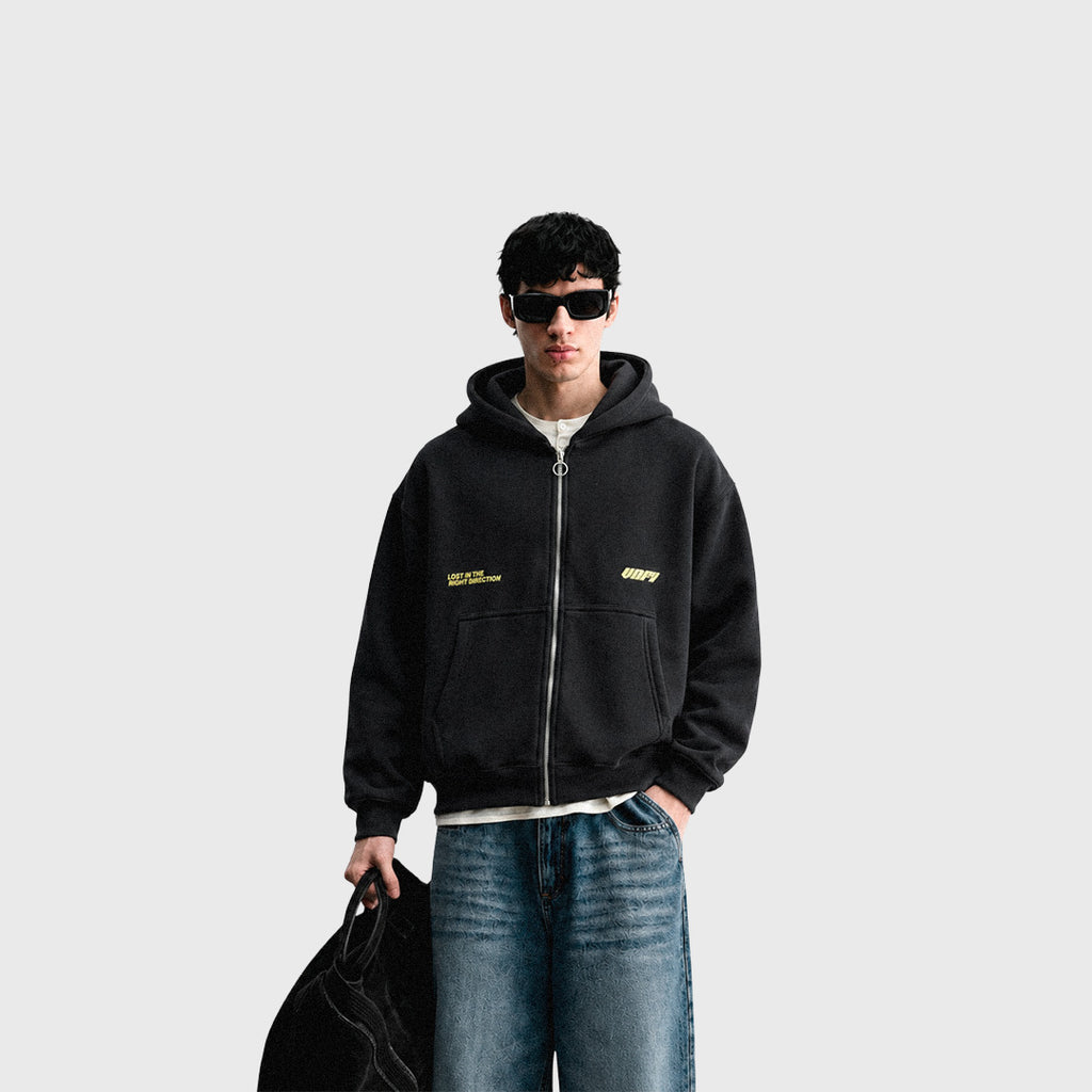 Zip Hoodie VNF (Negra)