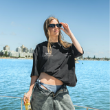 Remera VC Industries (Oversize) (Negra)