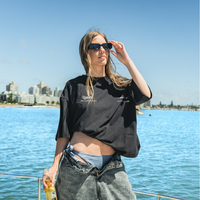 Remera VC Industries (Oversize) (Negra)