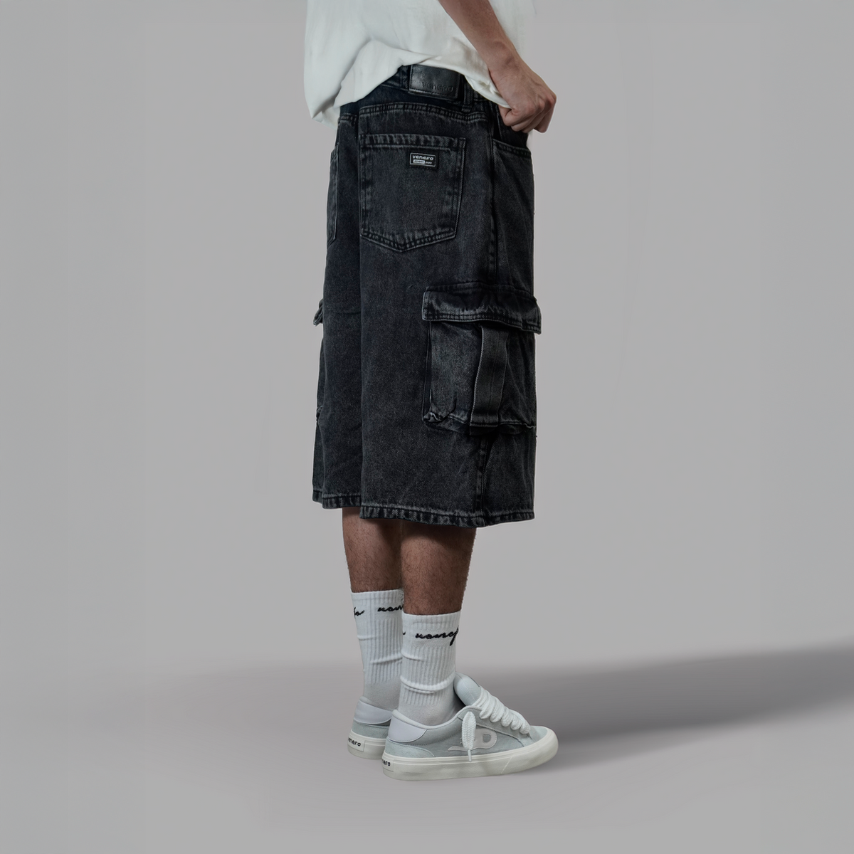 Bermuda Baggy Negra XVII