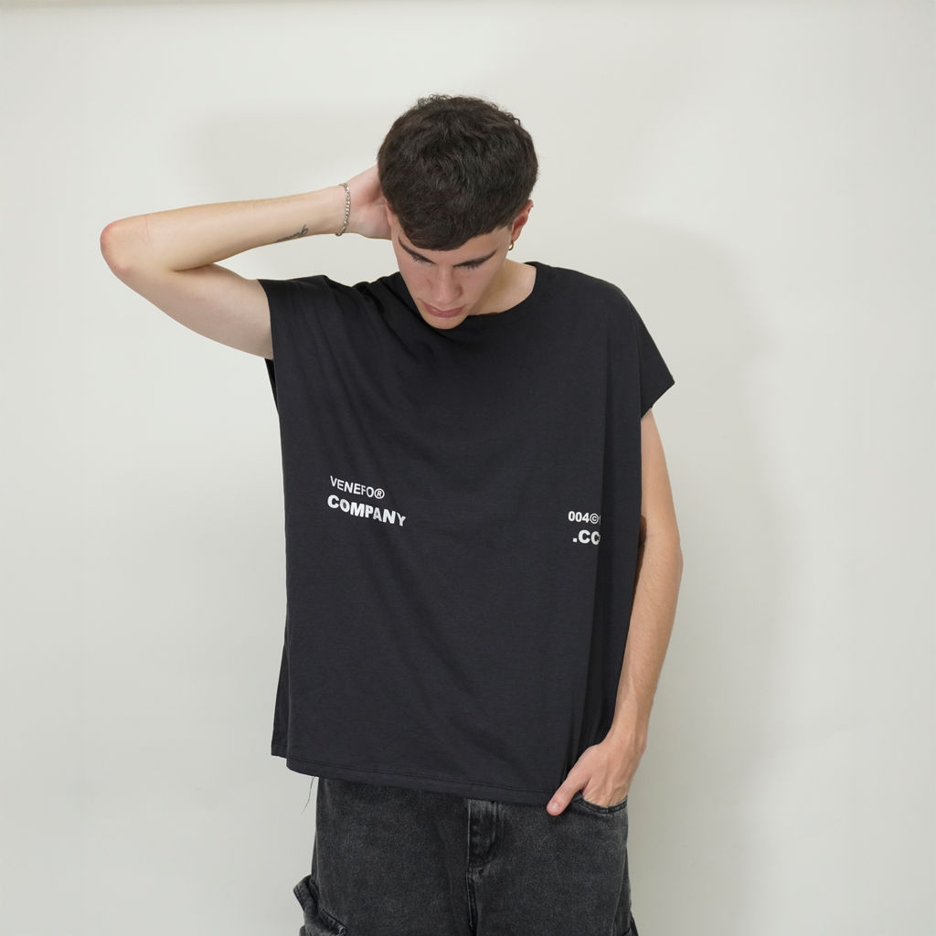 Musculosa .CCL (Oversize) (Negra)