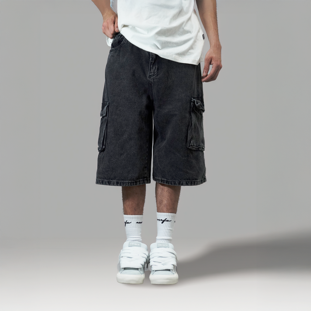 Bermuda Baggy Negra XVII