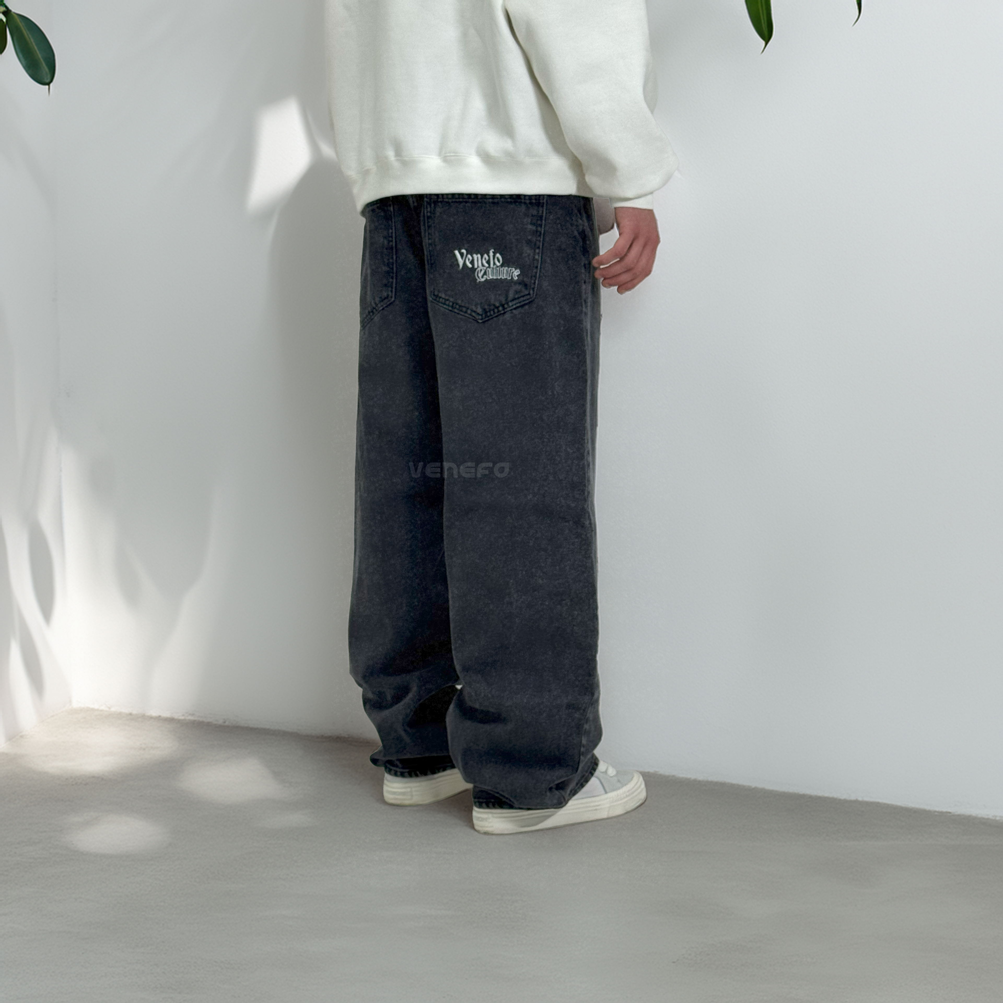 Jean Ultra Baggy Negro XIX