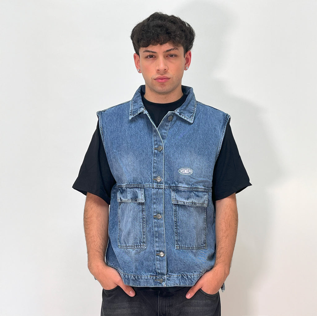 Chaleco Denim II (Oversize)