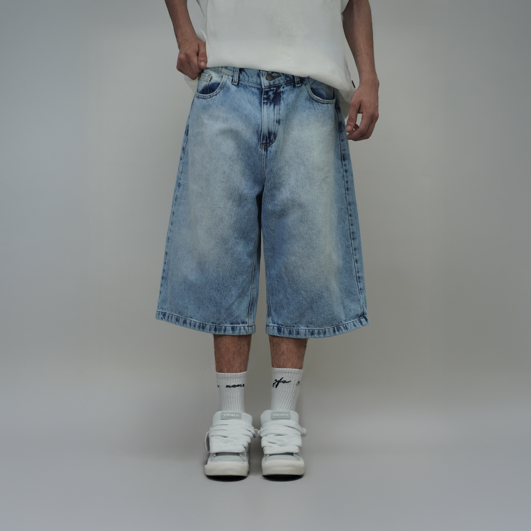 Bermuda Baggy 3/4 Denim I