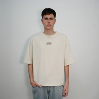 Remera Secret (Oversize) (Beige)