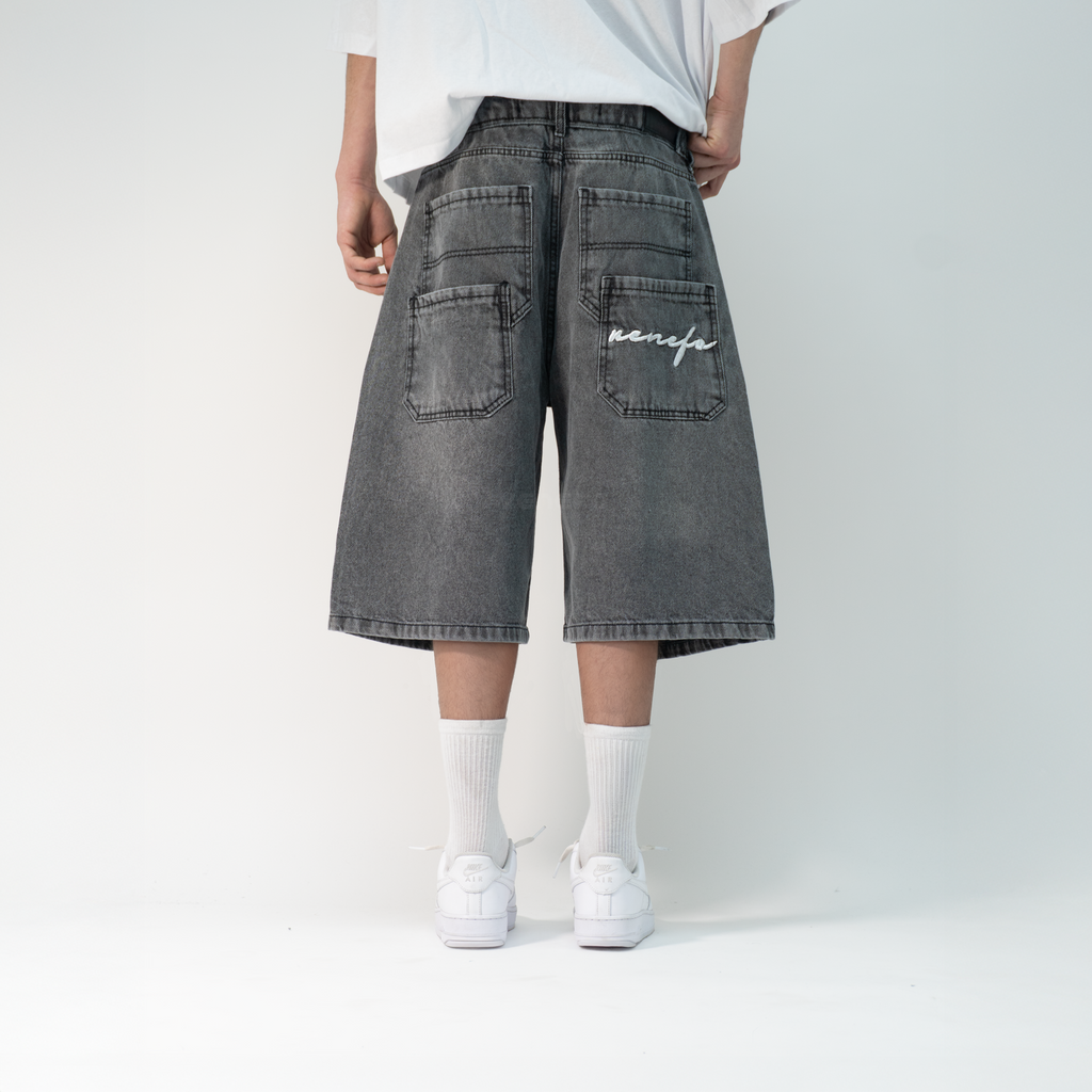 Bermuda Baggy Negra XV