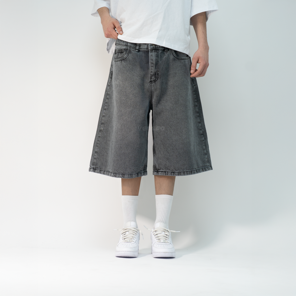 Bermuda Baggy Negra XV